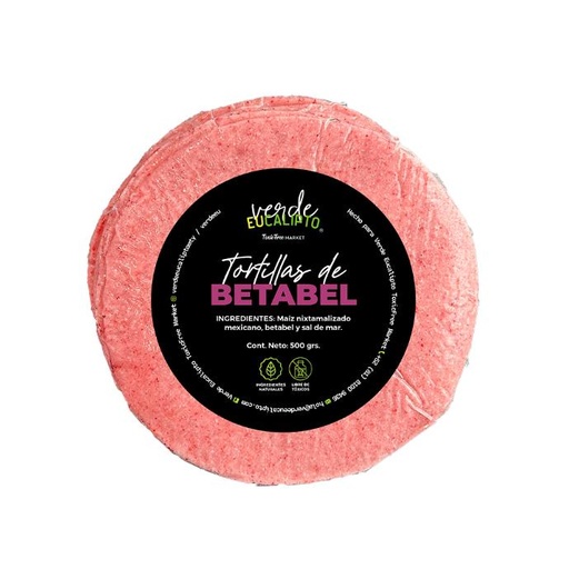 TORTILLAS DE BETABEL 500 grs.
